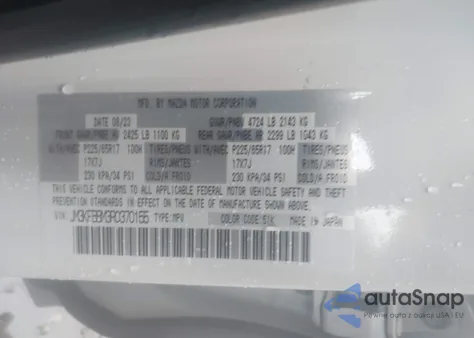 2024 Mazda Cx-5 2.5 S Select z USA, uszkodzony, nr VIN JM3KFBBM3R0370155